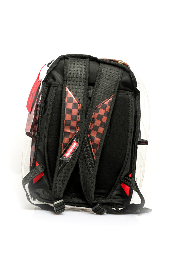 Zaino Unisex Sprayground CLEAR BROWN CHECK CLEAR 910B6656NSZ  CLEAR BROWN CHECK CLEAR910B6656NSZ Sprayground
