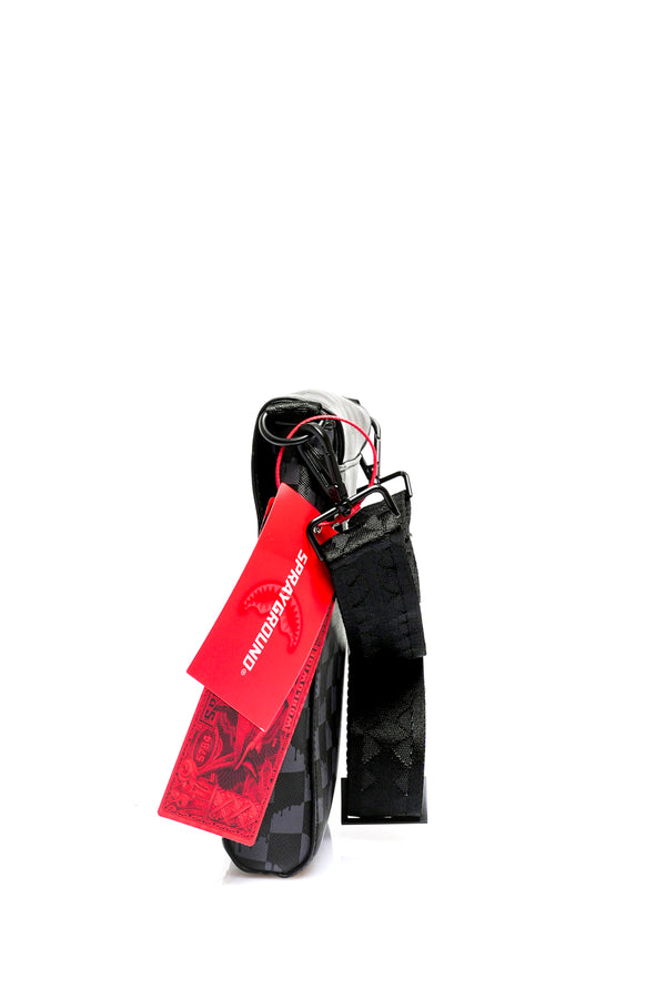 Borsa Unisex Sprayground DRIP CHECK SHARK MESSENGER SLING 910B6572NSZ DRIP CHECK SHARK MESSENGER SLING 910B6572NSZ Sprayground 