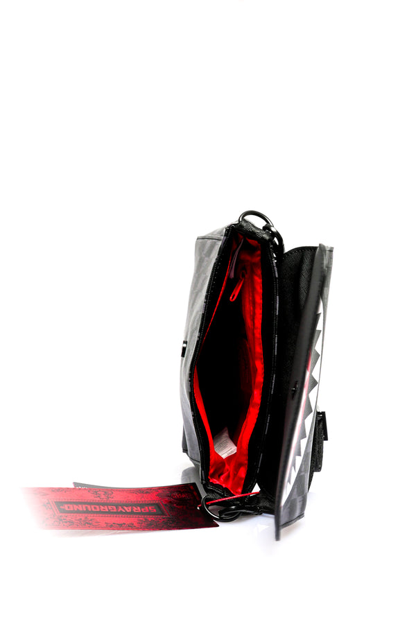 Borsa Unisex Sprayground DRIP CHECK SHARK MESSENGER SLING 910B6572NSZ DRIP CHECK SHARK MESSENGER SLING 910B6572NSZ Sprayground 