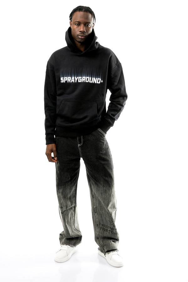 Sprayground SHADED EMBROIDERY HOODIE BLKSP677BLK