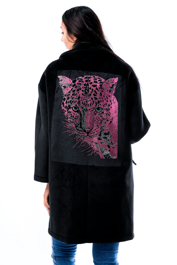 Stefano Ghilardi CALLMECOATNERO TIGRE FUXIA