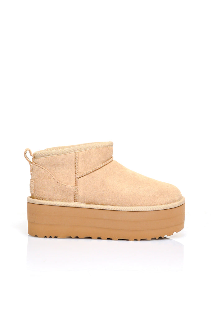 Ugg W CLASSIC ULTRA MINI PLATFORM 1135092SAND