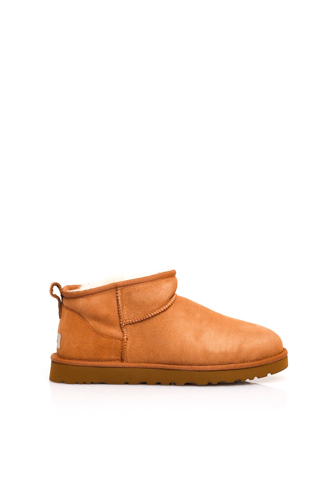 Stivali Uomo Ugg M CLASSIC ULTRA MINI 1137391 CHESTNUT