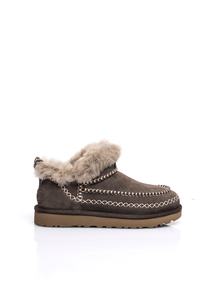 Stivali Donna Ugg W CLASSIC ULTRA MINI ALPINE 1158224 THUNDER CLUD W CLASSIC ULTRA MINI ALPINE 1158224THUNDER CLUD Ugg