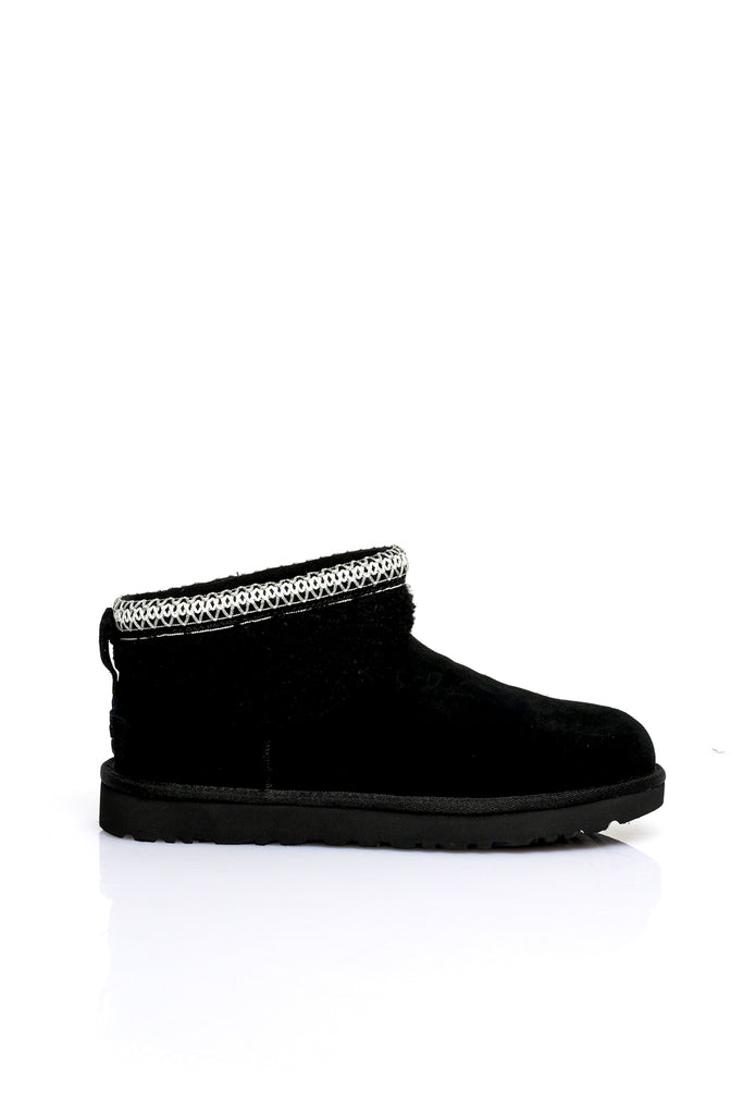 Stivali Donna Ugg W CLASSIC ULTRA MINI MAXI CURLY 1158263 BLACK W CLASSIC ULTRA MINI MAXI CURLY 1158263 BLACK Ugg 