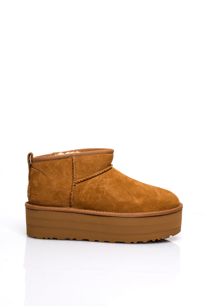 Ugg W CLASSIC ULTRA MINI PLATFORM 1135092CHESTNUT