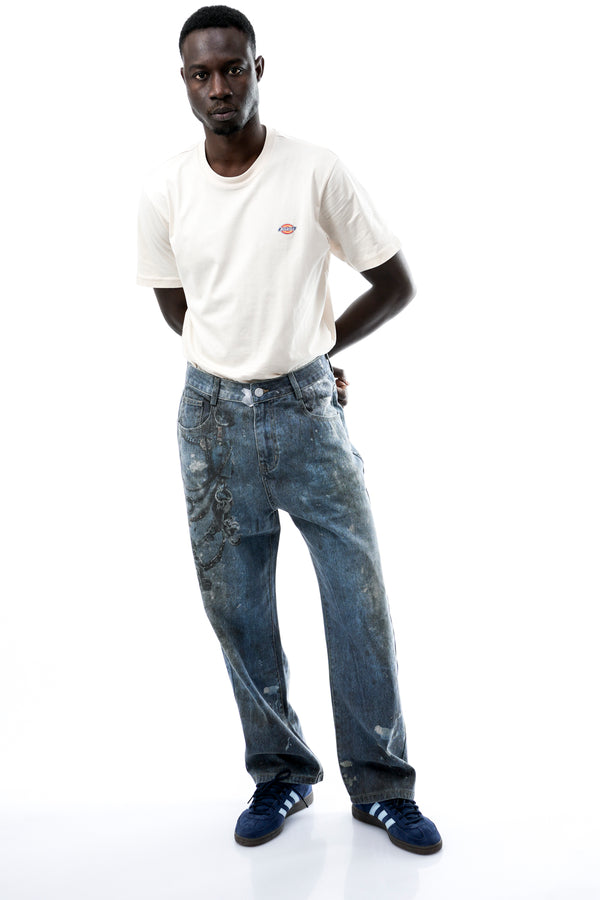 Jeans Uomo Acupuncture PUNKER DENIM BLUE PUNKER DENIM BLUE Acupuncture 