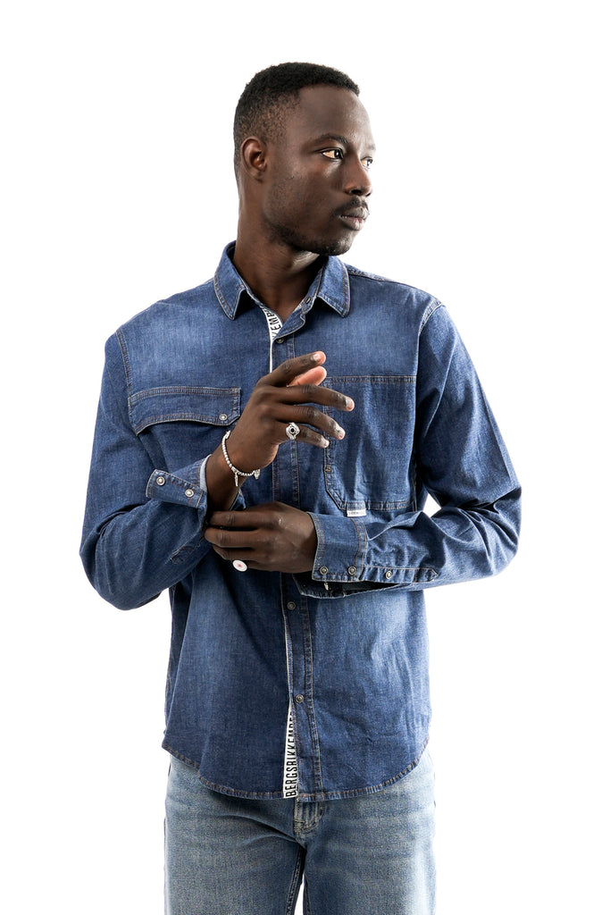 Camicia Uomo Bikkembergs BMS1039 L03 BMS1039 L03 Bikkembergs 