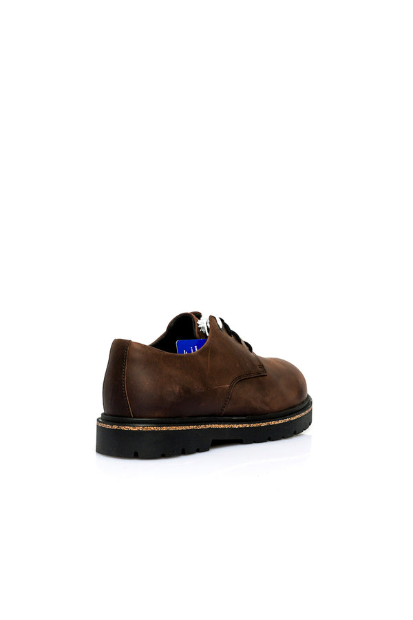 Scarpe Uomo Birkenstock HIGHWOOD LACE LOW N OILED LEATHER HIGHWOOD LACE LOW N OILED LEATHER Birkenstock 