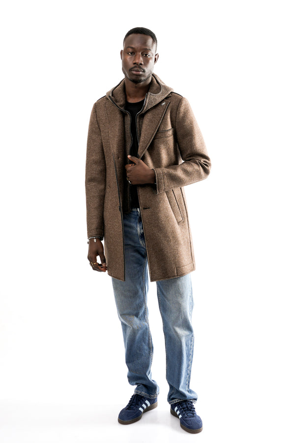 Cappotto Uomo Bob ANDY153TRT153 MORO ANDY153TRT153 MORO Bob 