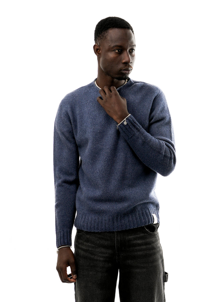 Maglia Uomo Bob BRADLEY UNICA BLU/BEIGIE BRADLEY UNICA BLU/BEIGIE Bob 