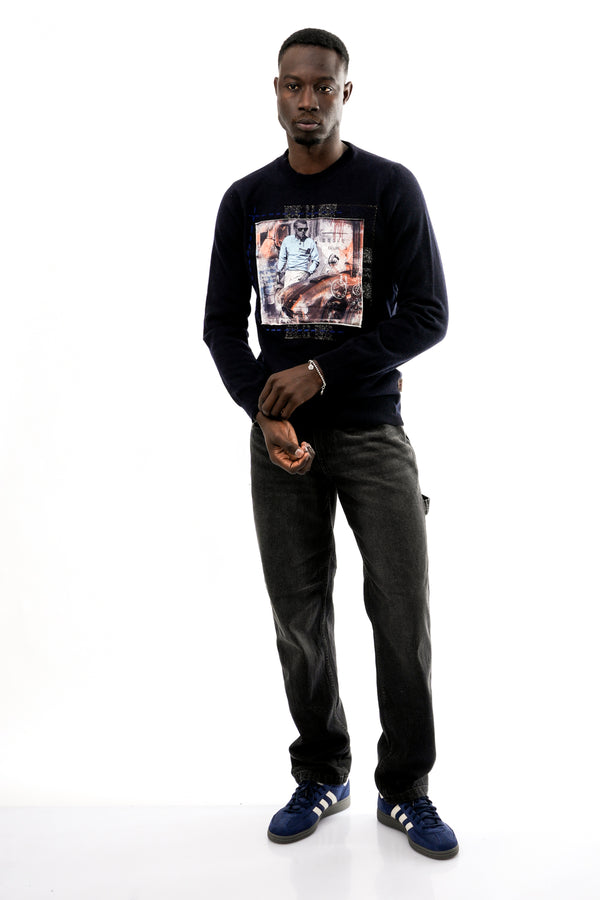 Maglia Uomo Bob DESTIN VR0366 NAVY DESTIN VR0366 NAVY Bob 