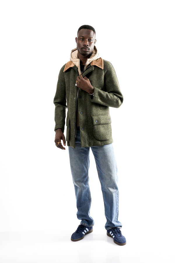 Giubbino Uomo Bob MILTON153T153 MILITARE MILTON153T153 MILITARE Bob 