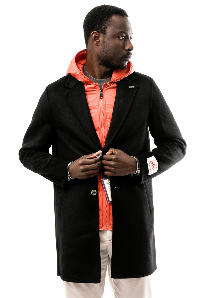 Cappotto Uomo Bob ROBIN NERO ROBIN NERO Bob 