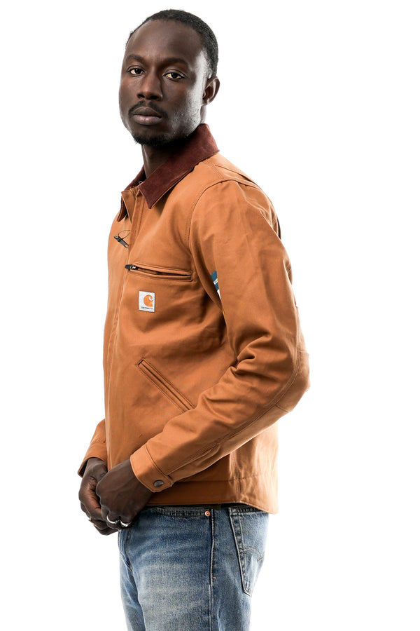 Giubbino Uomo Carhartt DUCK DETROIT 103828 BRN DUCK DETROIT 103828 BRN Carhartt 