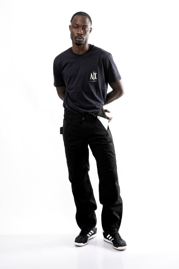 Pantalone Uomo Carhartt STEEL RUGG 105075 BLACK STEEL RUGG 105075 BLACK Carhartt 