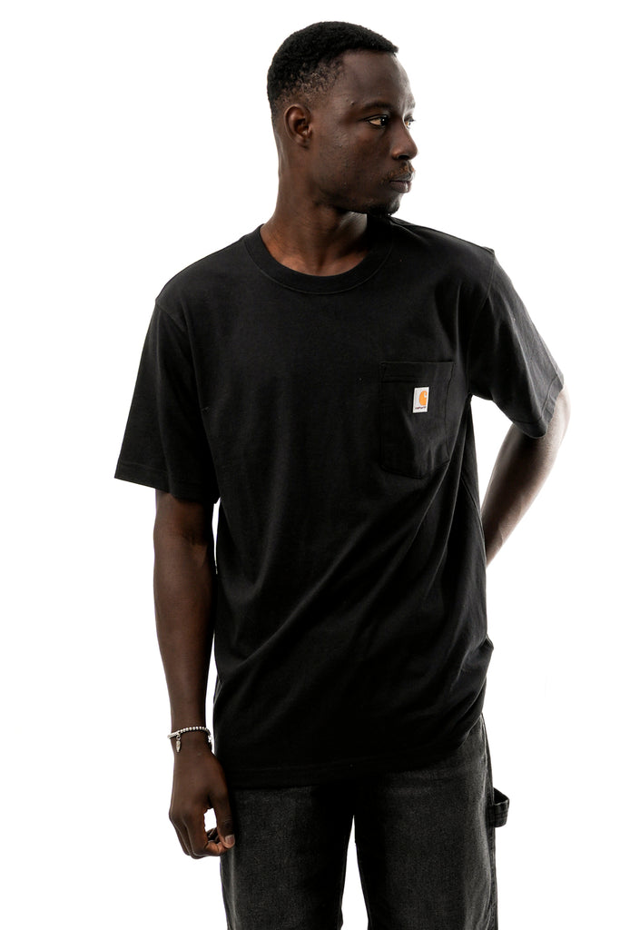 T-shirt Uomo Carhartt T RELAXED FIT 103296 BLACK T RELAXED FIT 103296 BLACK Carhartt 