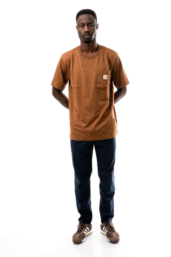 T-shirt Uomo Carhartt T RELAXED FIT 103296 OILED WALNUT HEAT T RELAXED FIT 103296 OILED WALNUT HEAT Carhartt 