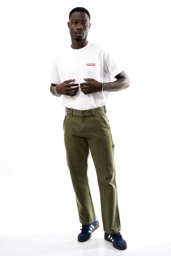 Pantalone Uomo Dickies CARPENTER CANVAS PANT DK0A87PDMGR1 CARPENTER CANVAS PANT DK0A87PDMGR1 Dickies 