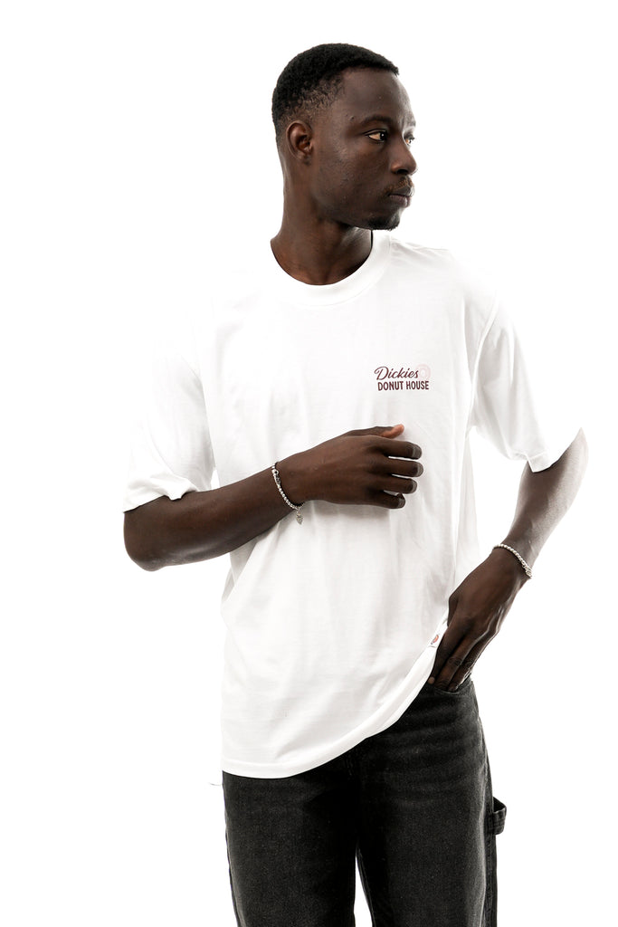 T-shirt Uomo Dickies DONUT HOUSE TEE SS DK0A87QN0WH1 DONUT HOUSE TEE SS DK0A87QN0WH1 Dickies 