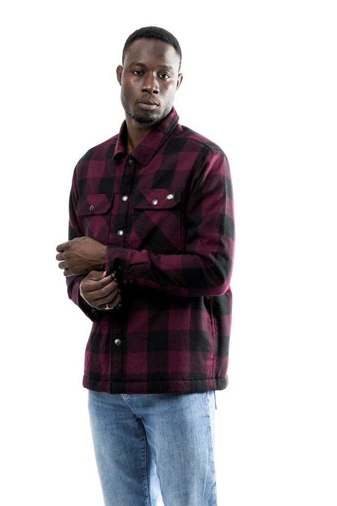 Camicia Uomo Dickies LINED SACRAMENTO DK0A4XGRMR01 LINED SACRAMENTO DK0A4XGRMR01 Dickies 