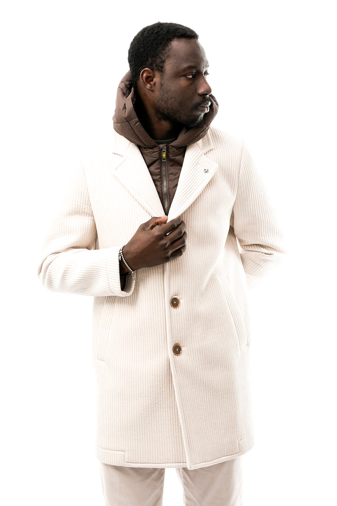 Cappotto Uomo Distretto12 H. CHEST COAT ALBA 1341 H. CHEST COAT ALBA 1341 Distretto12 
