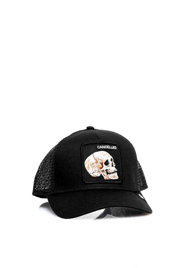 Cappello Unisex Goorin Bros. BACK TO BLACK THE CANCELLED SKULL BACK TO BLACK THE CANCELLED SKULL Goorin Bros. 
