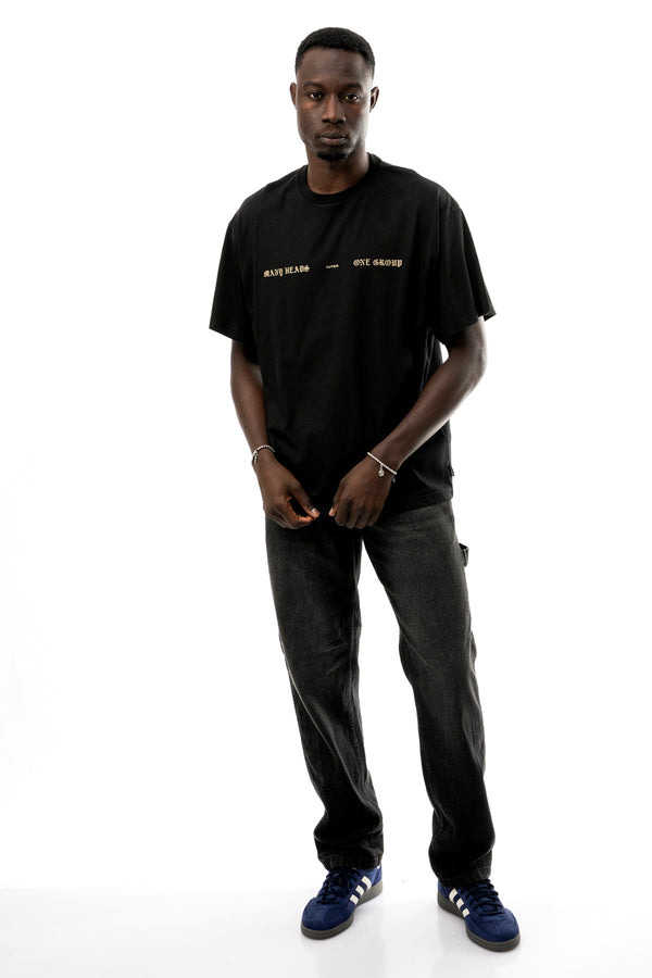 T-shirt Uomo Iuter 25WITS14 BLACK 25WITS14 BLACK Iuter 