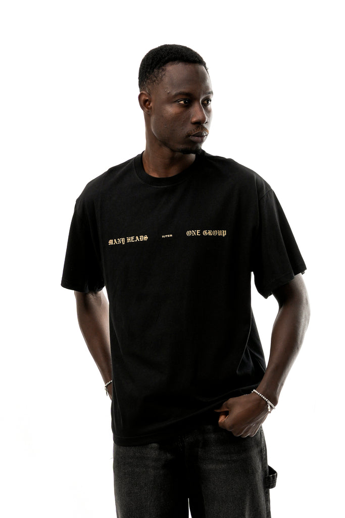 T-shirt Uomo Iuter 25WITS14 BLACK 25WITS14 BLACK Iuter 