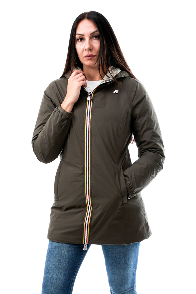 Giubbino Donna K-way  DENISE ST THERMO DOUBLE K8134CW B42 DENISE ST THERMO DOUBLE K8134CW B42 K-way 
