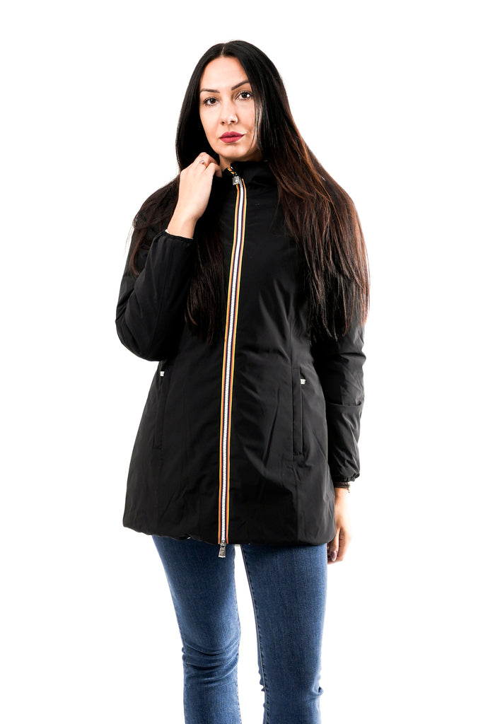 Giubbino Donna K-way  DENISE ST WARM DOUBLE K6128UW BC9 DENISE ST WARM DOUBLE K6128UW BC9 K-way 