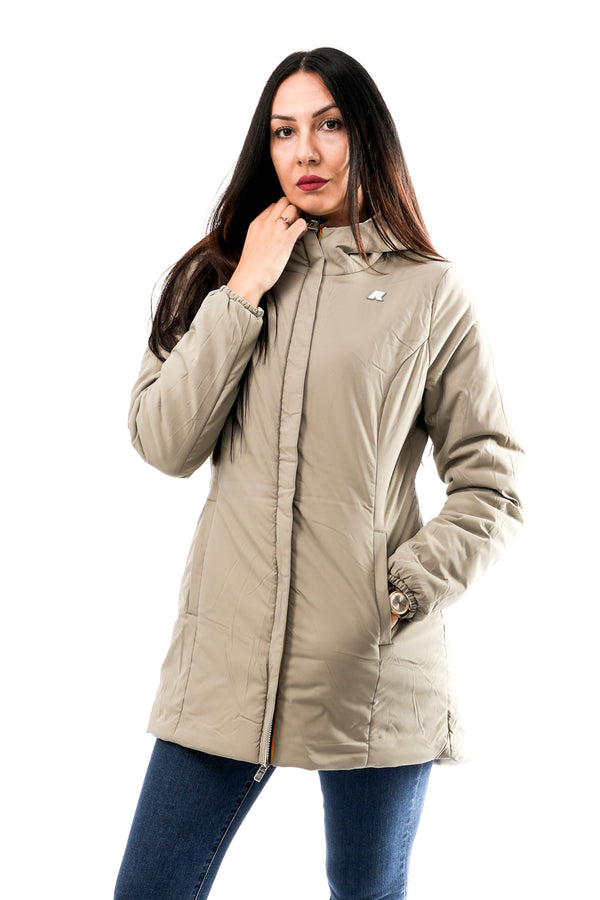 Giubbino Donna K-way  DENISE ST WARM DOUBLE K6128UW BCD DENISE ST WARM DOUBLE K6128UW BCD K-way 