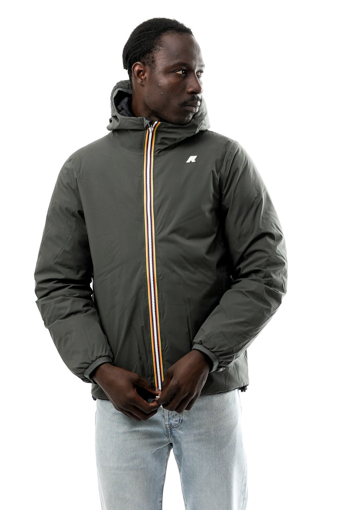 Giubbino Uomo K-way  JACK ST THERMO DOUBLE K8127WW AGQ JACK ST THERMO DOUBLE K8127WW AGQ K-way 