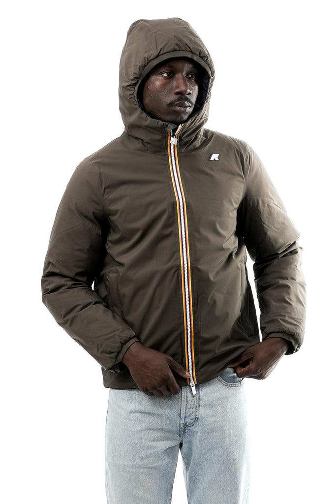 Giubbino Uomo K-way  JACK ST THERMO DOUBLE K8127WW B3A JACK ST THERMO DOUBLE K8127WW B3A K-way 