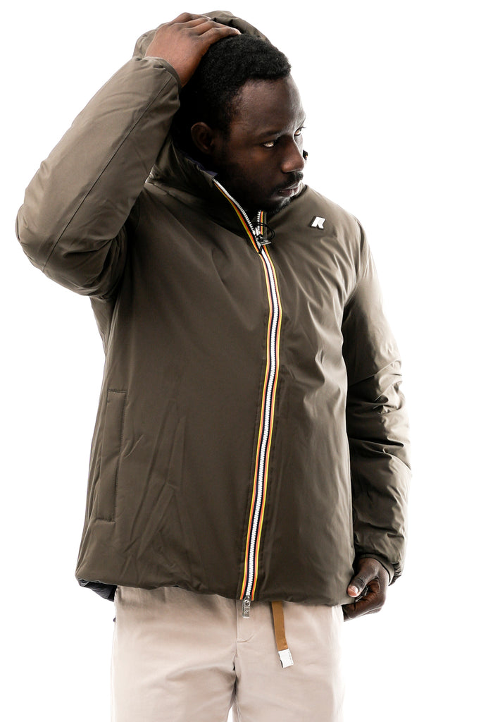 Giubbino Uomo K-way  JACK ST WARM DOUBLE K6128VW B3A JACK ST WARM DOUBLE K6128VW B3A K-way 