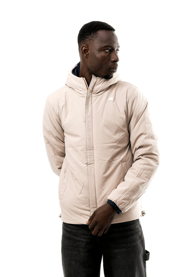 Giubbino Uomo K-way  JACK ST WARM DOUBLE K6128VW BBC JACK ST WARM DOUBLE K6128VW BBC K-way 