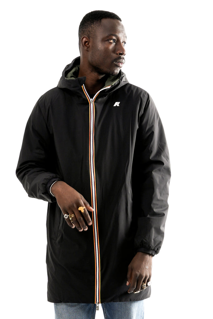 Giubbino Uomo K-way  JACOB ST WARM DOUBLE K6128WW AH3 JACOB ST WARM DOUBLE K6128WW AH3 K-way 