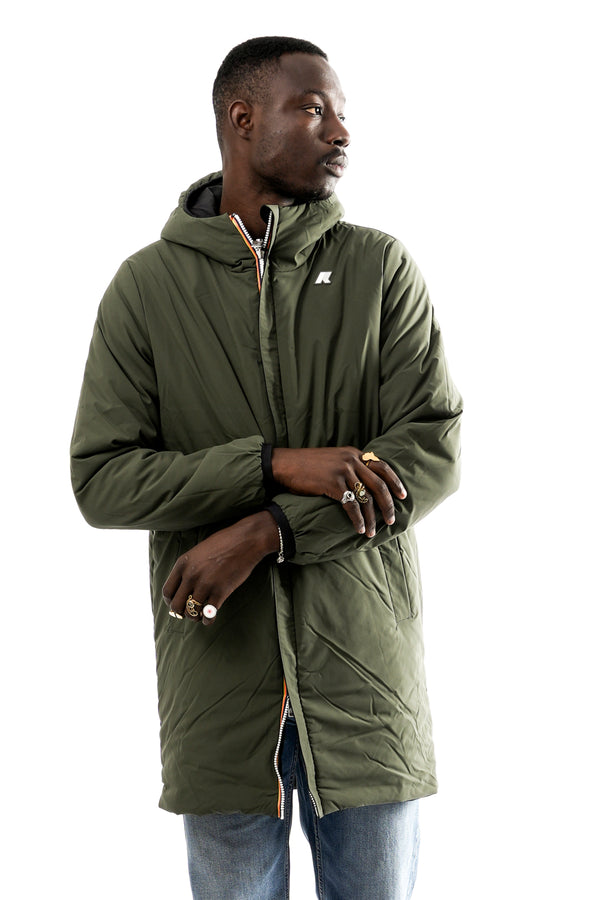 Giubbino Uomo K-way  JACOB ST WARM DOUBLE K6128WW AH3 JACOB ST WARM DOUBLE K6128WW AH3 K-way 