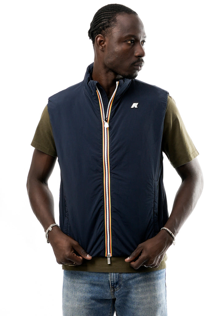 Gilet Uomo K-way  VALEN PLAIN WARM K2136BW K89 VALEN PLAIN WARM K2136BW K89 K-way 