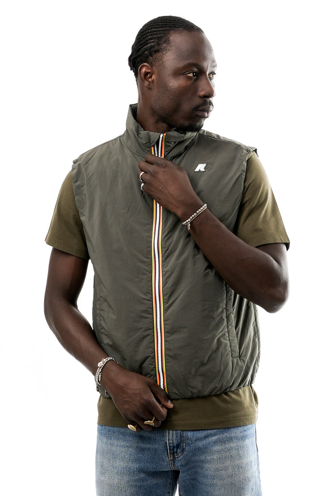 Gilet Uomo K-way  VALEN PLAIN WARM K2136BW WMR VALEN PLAIN WARM K2136BW WMR K-way 