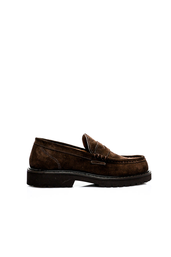Scarpe Uomo Kjore Project LOAFER SUEDE BROWN LOAFER SUEDE BROWN Kjore Project 