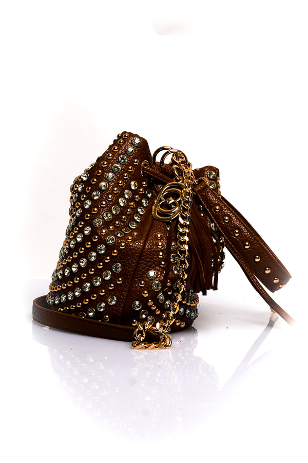 Borsa Donna La Carrie ANDROMEDA BUCKET SYNT. TUMBLED CUOIO ANDROMEDA BUCKET SYNT. TUMBLED CUOIO La Carrie 