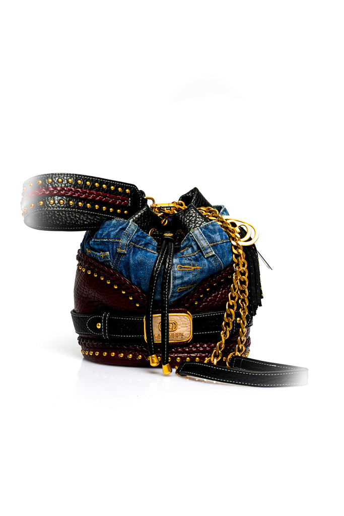 Borsa Donna La Carrie BAGGHY BUCKET CANVAS + TUMB.SYNT. CHERRY BAGGHY BUCKET CANVAS + TUMB.SYNT. CHERRY La Carrie 