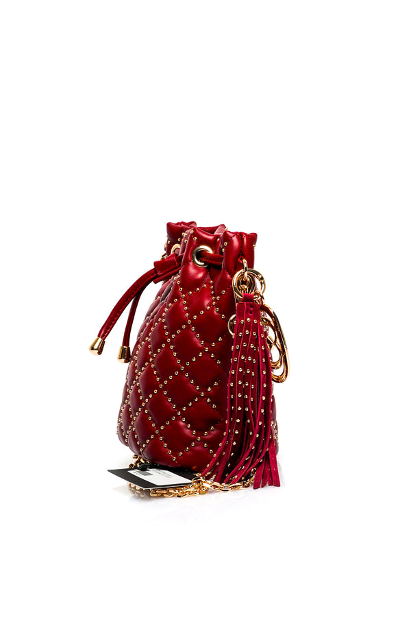 Borsa Donna La Carrie NIGHT ED. S&S SMALL BUCKET SYNTHETIC RED NIGHT ED. S&S SMALL BUCKET SYNTHETIC RED La Carrie 