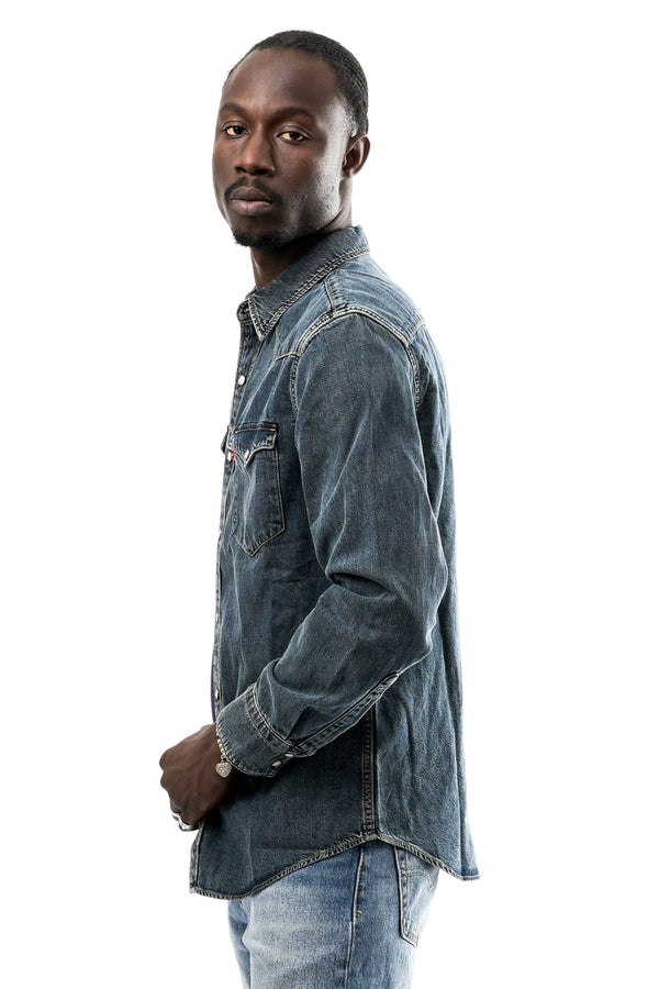 Camicia Uomo Levi's  BARSTOW WESTERN STANDARD 86744-0103 BARSTOW WESTERN STANDARD 86744-0103 Levi's 