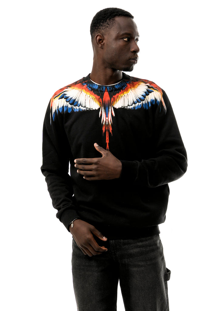 Felpa Uomo Marcelo Burlon County of Milan F5CAMASW025 110 F5CAMASW025 110 Marcelo Burlon County of Milan 