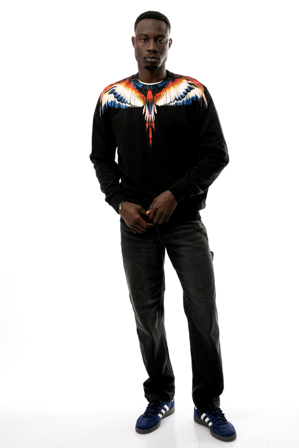 Felpa Uomo Marcelo Burlon County of Milan F5CAMASW025 110 F5CAMASW025 110 Marcelo Burlon County of Milan 
