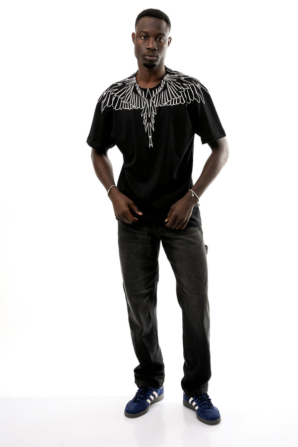 T-shirt Uomo Marcelo Burlon County of Milan F5CAMATH003 110 F5CAMATH003 110 Marcelo Burlon County of Milan 