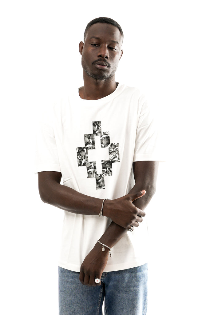 T-shirt Uomo Marcelo Burlon County of Milan F5CAMATH043 013 F5CAMATH043 013 Marcelo Burlon County of Milan 