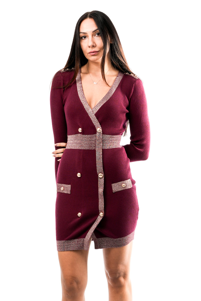Abito Donna No Secrets NS058 CILIEGIA NS058 CILIEGIA No Secrets 